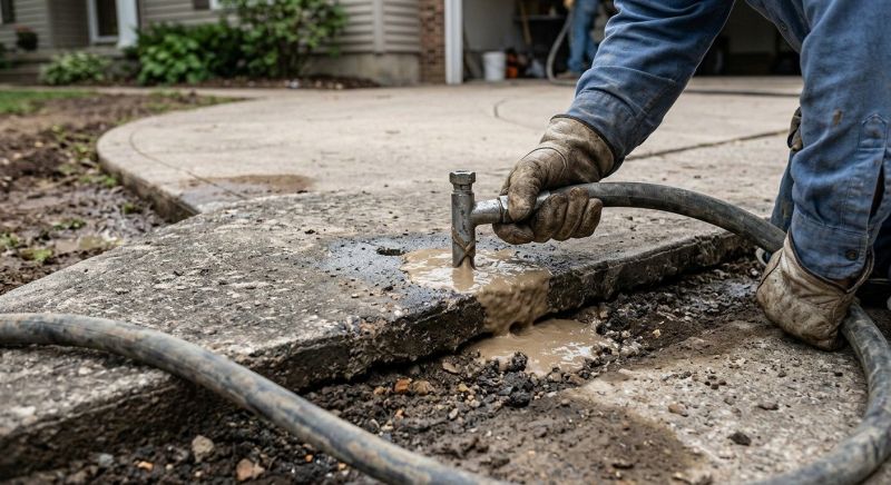 Concrete Floor Lifting in Des Moines, IA