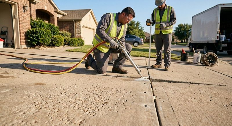 Concrete Settlement Repair in Miami Dade County, FL