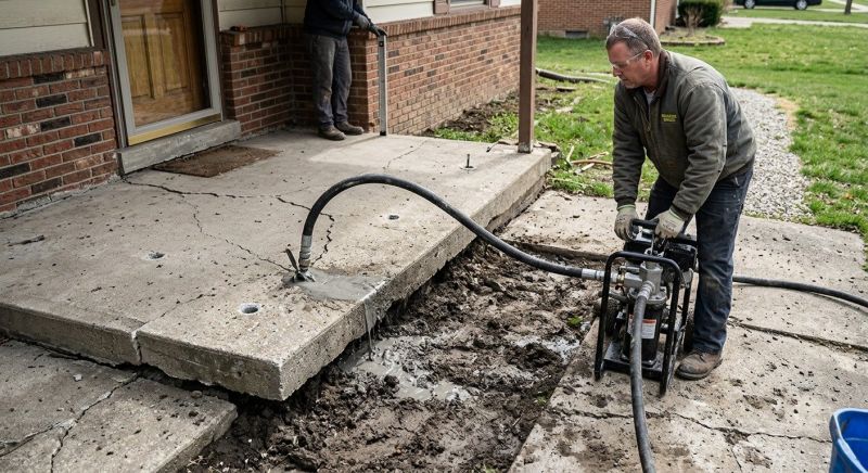 Concrete Slab Jacking in San Antonio, TX