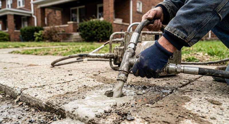Mudjacking in Des Moines, IA