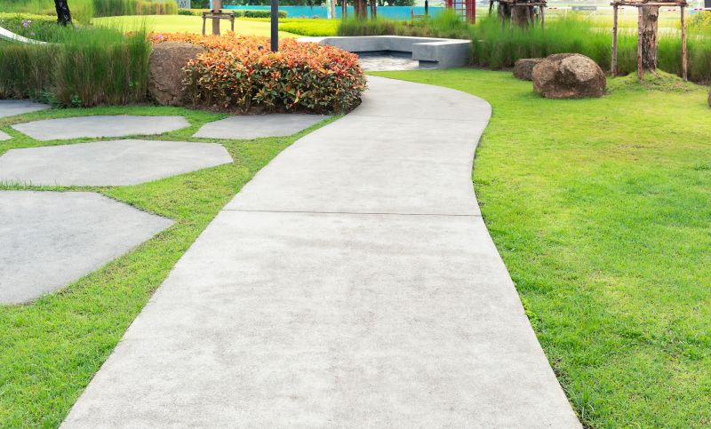 Products For Concrete Walkway Liftings in use
