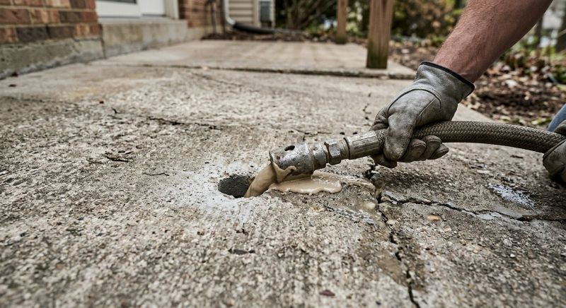 Sunken Slab Repair in Columbus, OH